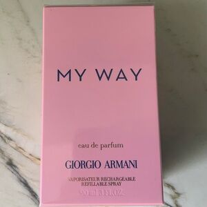 Giorgio Armani My Way Eau De Parfum Spray 3 oz for Women - New in Sealed Box